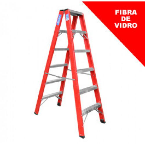 Escada Fibra de Vidro Pintor